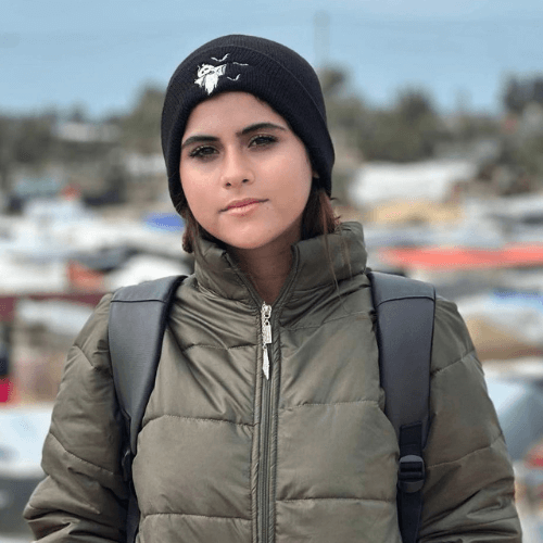 Daiana Albukhari From Gaza Journalist